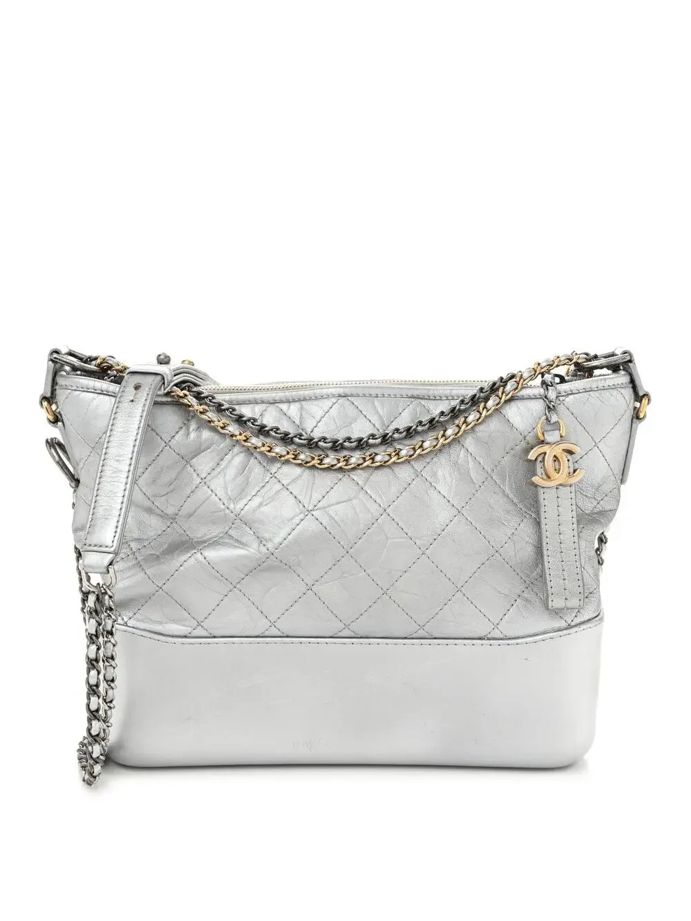 Chanel Metallic Aged Calfskin Quilted #340264C16B